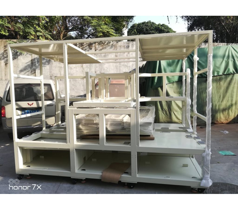 F7215太阳能光伏边框设备机架钣金加工